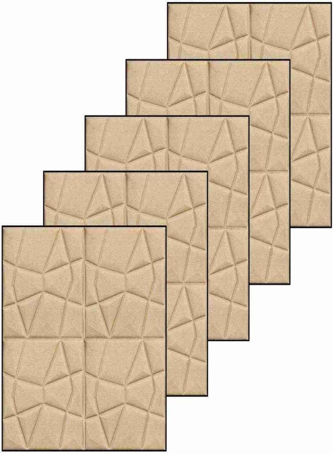 SOJITRA Wallpaper Sheet 3D Diamond PE Foam Waterproof Wallpaper for Bedroom, Office, Kitchen, Balcony,Ceiling Roof,Kids Room,Decoration etc. (70 x 70 cm) (3D Diamond) (20) - Image 3